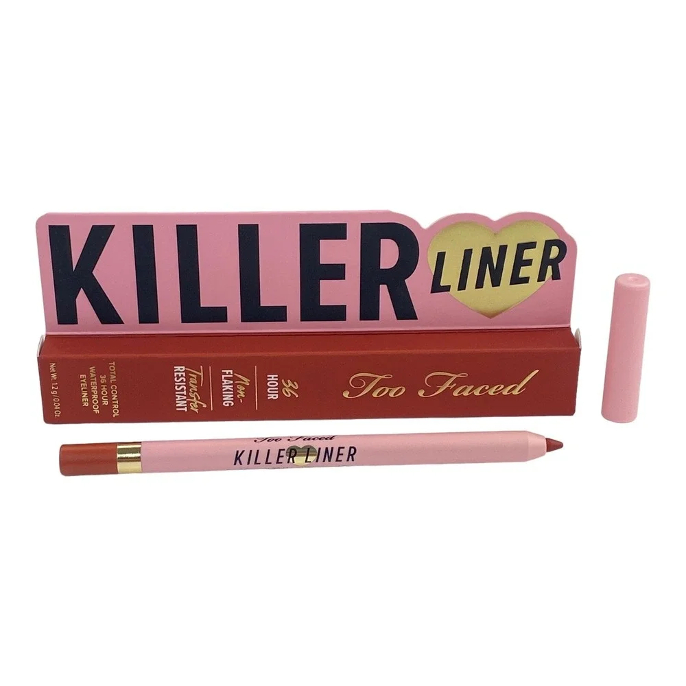 Too Faced Killer Gingerbread Liner Total Control 36 Hour Waterproof Eyeliner NIB